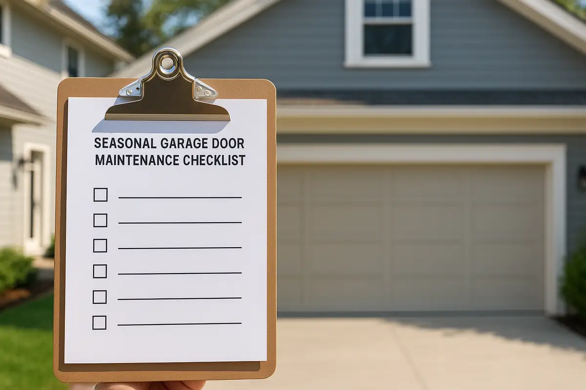 Essential Seasonal Garage Door Maintenance Checklist for Franklin Residents