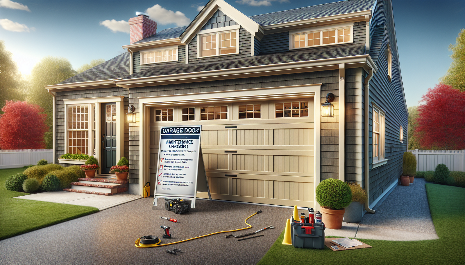 Essential Seasonal Garage Door Maintenance Checklist by Franklin Garage Doors Services Pro