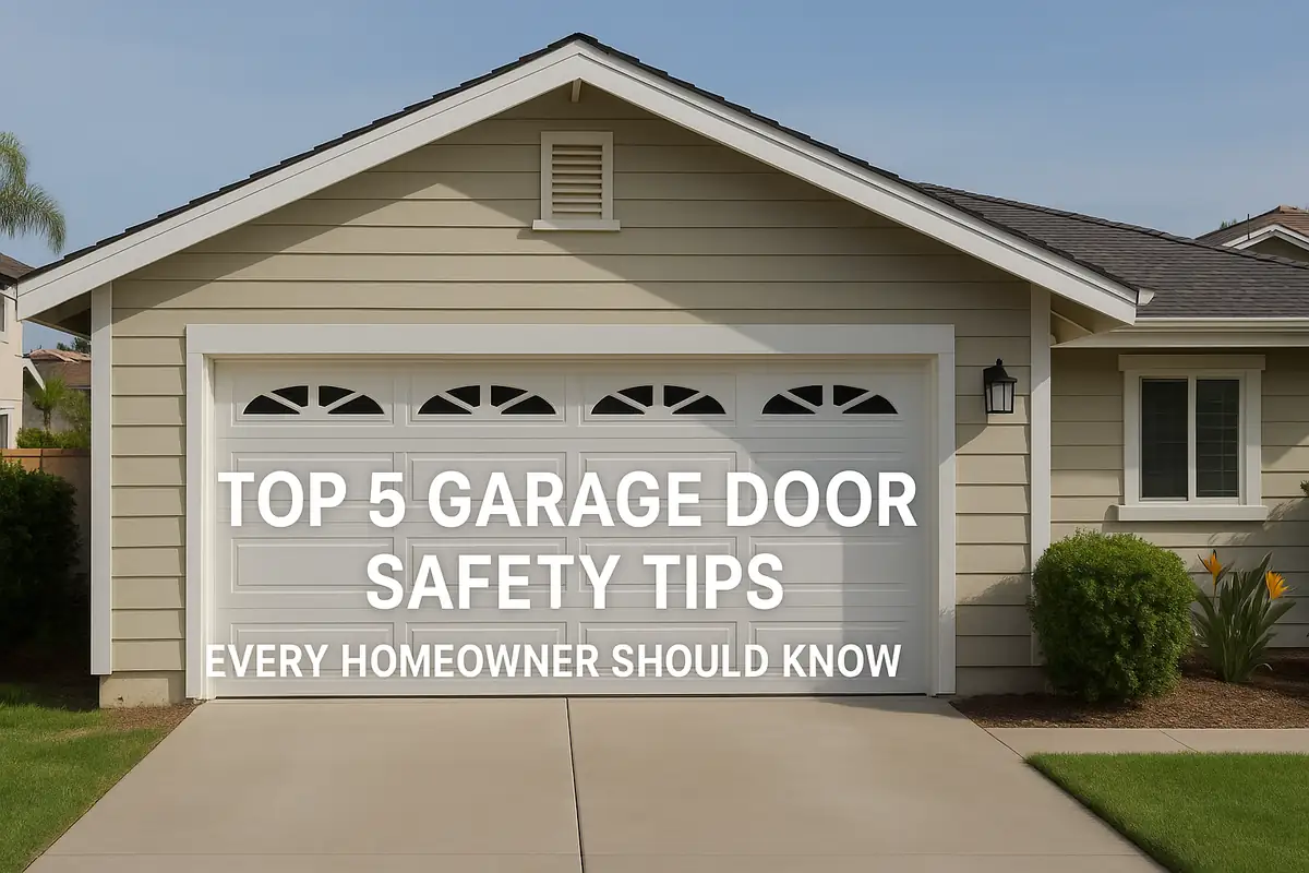Top 5 Garage Door Safety Tips Every Homeowner Should Know - Franklin Garage Doors Services Pro