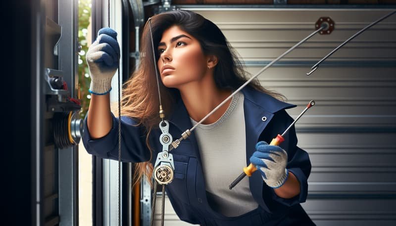 Garage Door Cable Repair in Millis