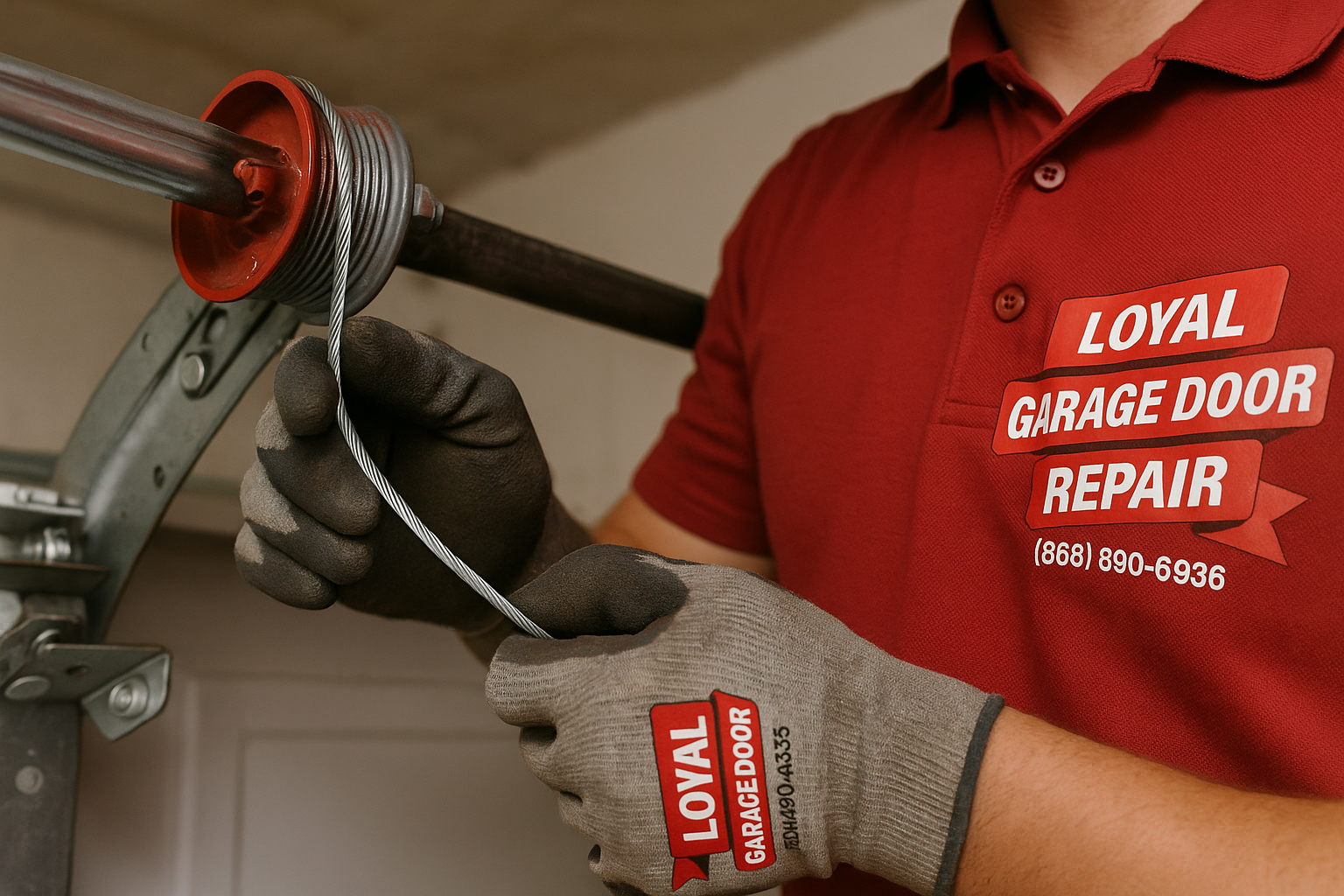 Garage Door Cable Repair in Hopkinton
