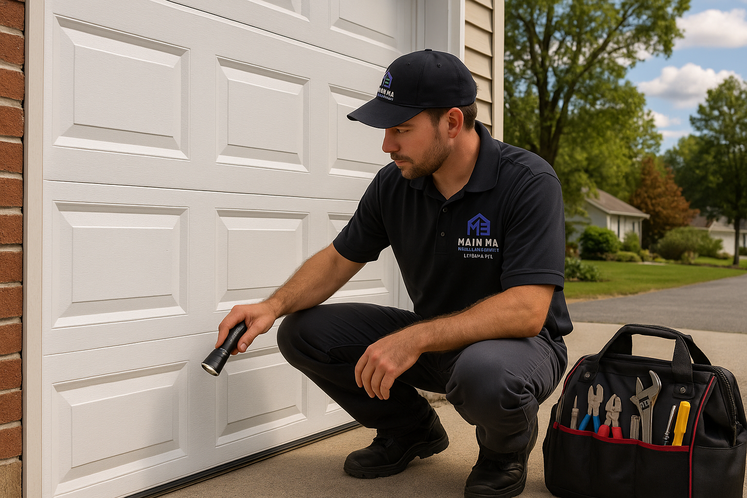 Garage door work in Woonsocket