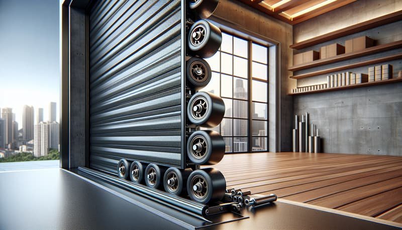 Garage Door Roller Replacement in Upton