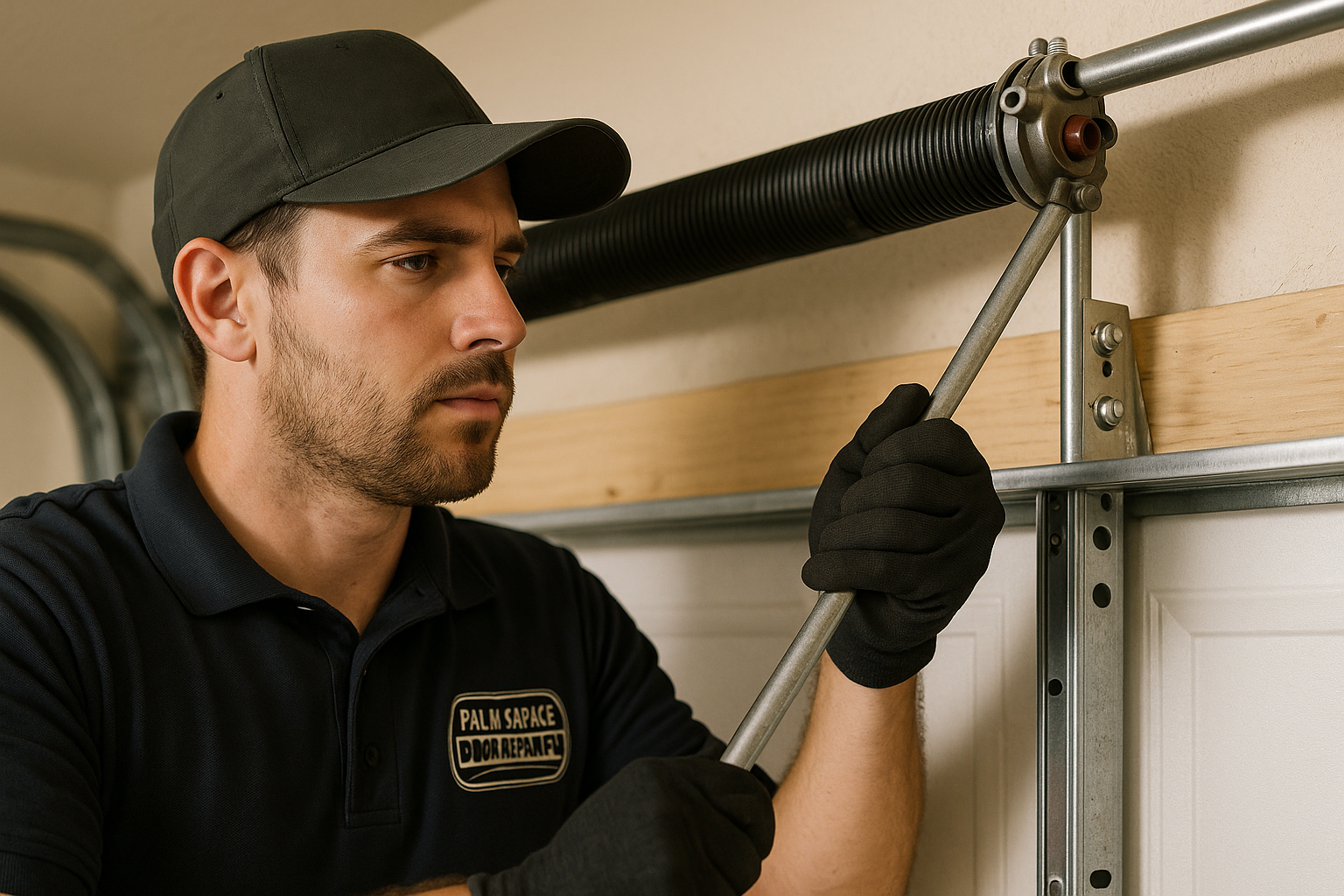 Garage Door Spring Repair in Hopedale