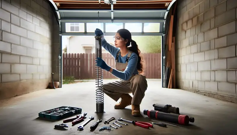 Garage Door Spring Repair — Hopkinton