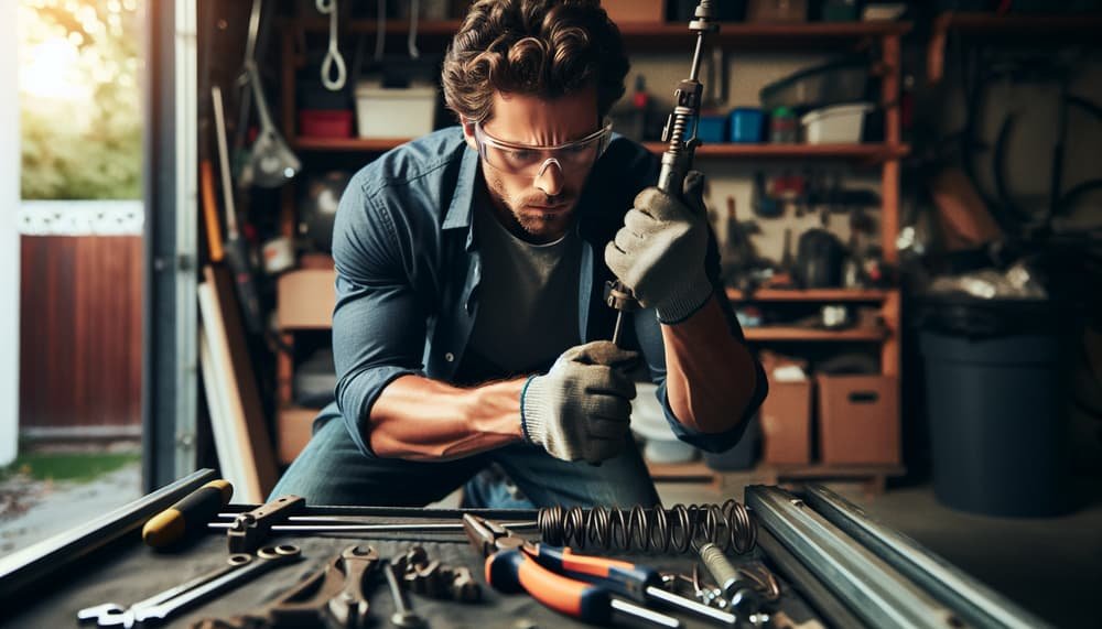 Garage door work in Wrentham