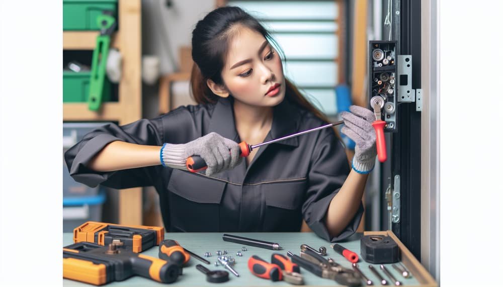 Garage door work in Foxborough