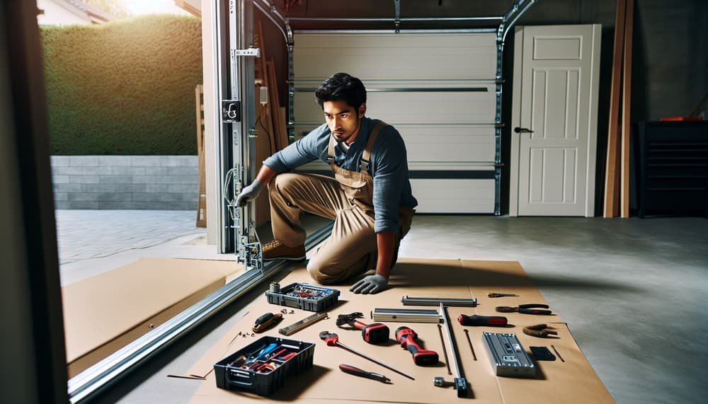 Garage door work in Mansfield