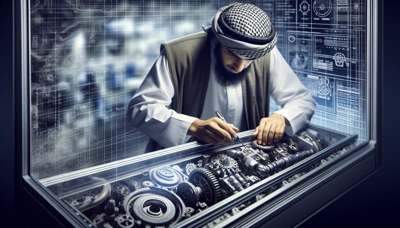 Garage Door Track Repair in Smithfield