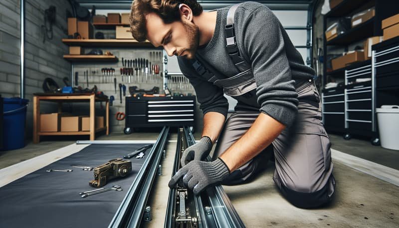 Garage Door Track Repair in Dover
