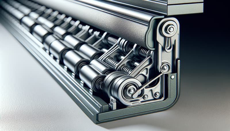 Garage Door Track Repair in Mapleville